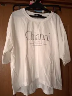 しまむら オーバーサイズ Tシャツ ホワイト Lサイズ