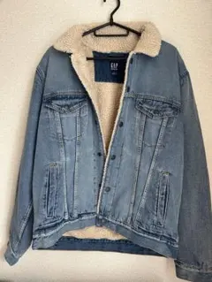 ボア デニムジャケット