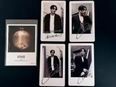 ØMI タワレコカフェ 特典フォトカード ステッカー
