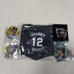阪神タイガース 坂本誠志郎選手セット（5点）