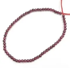 343.超小粒ガーネット約17㎝ 1連セット