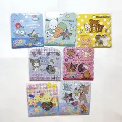 【新品】 シール おはじきシール フレーク まとめ売り 正規品 7種 サンリオ