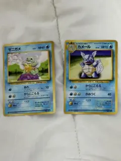 旧裏 初版 ゼニガメ カメール セット