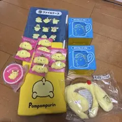 폼폼푸린 マグカップ ブルー ２個セット 산리오 이치방쿠지