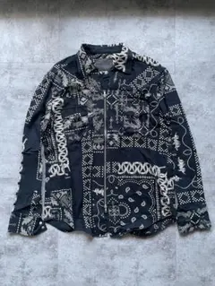 【The Letters】WESTERNZIPSHIRTウェスタンジップシャツ