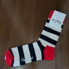 Happy Socks ハッピーソックス ボーダー ソックス 36-40