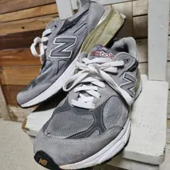 ニューバランス スニーカー 26cm グレー M990GL3 USA製 アメリカ