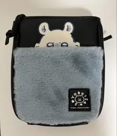 ちいかわ GU ショルダーポーチ ブラック モモンガ