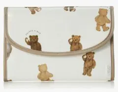 【新品】ジェラートピケ くま ベアー 母子手帳ケースM