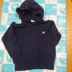 Champion パーカー 130 ネイビー