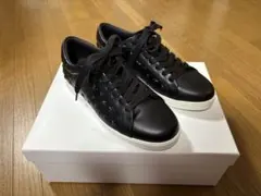 JIMMY CHOO ブラック スニーカー