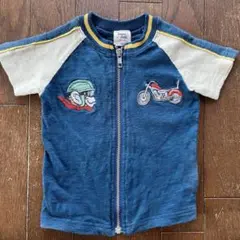 ドンキージョシー　ネイビー刺繍デザインジャケット　95サイズのサムネイル