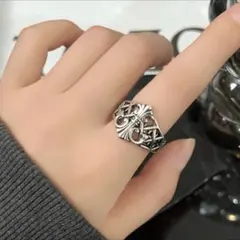 【新品】 セール 最終値下げ シルバーリング s925刻印 オープンリング