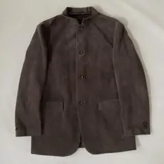 INTERMEZZO 2WAY ジャケットM ブラウン コーデュロイ調 メンズ