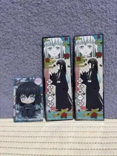 鬼滅の刃 時透無一郎 ステッカー・カード 3点セット