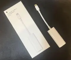 Apple Thunderbolt 3 to 2 アダプター