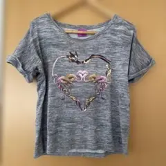ポールスミス　フラミンゴ柄 半袖Tシャツ グレーのサムネイル