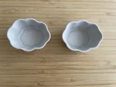 新品未使用　よしざわ窯　白い雲豆鉢のサムネイル
