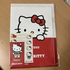 ハローキティ クリアファイルセット エッソ・モービルコラボ