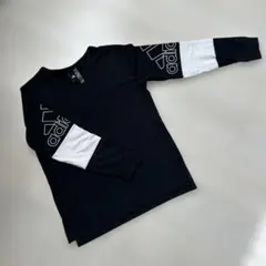 adidas 長袖カットソー 160/80 黒/白
