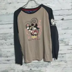 ディズニー ロングtシャツ 和柄 ミッキー