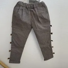 nino チェックパンツ120