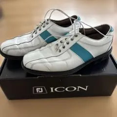 ICON フットジョイ　アイコン　ゴルフシューズ　　25.5センチ