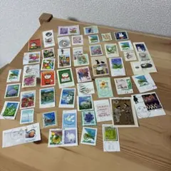 使用済み　切手　日本　切り抜き　まとめ売り