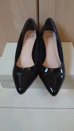 【ほぼ新品】ポインテッドトゥヒールパンプス