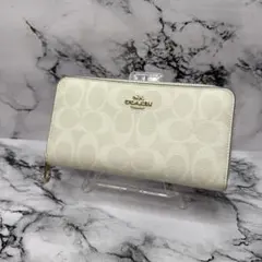 コーチ COACH 長財布 はち 蜜蜂 ハチ 柄 レザー ハニービー 日本未発売