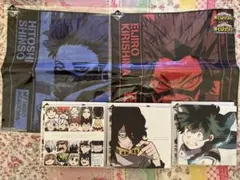 僕のヒーローアカデミア 1番くじ ハンドタオル キャンバスボード