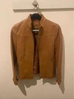 【Sサイズ】 POST レザージャケット ブラウン