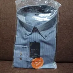 新品【MASSIMO Plus BLACK LABEL】ボタンダウン長袖Yシャツ