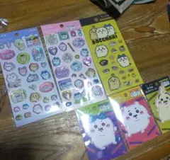 ちいかわ　ポップデコパーティー　ぼっちゃり　大きめもっちり　シールセット