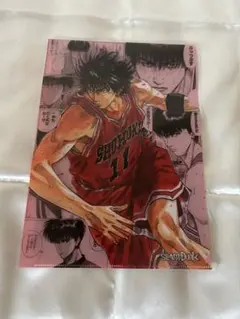ジャンプ50周年記念　スラムダンク　バスケがしたいです　クリアファイル ジャンプ50周年記念 スラムダンク バスケがしたいです クリアファイル