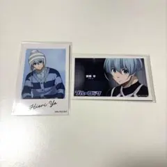 氷織羊 ブルーロック フォトカード 2点セット まねきねこ