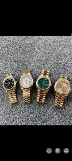 rolex 自動巻き腕時計セット 4点