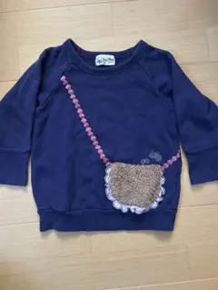 ラブアンドピースマネー　ネイビー トレーナー