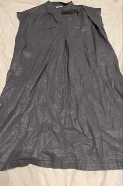 niko and ... ノースリーブシャツワンピース グレー