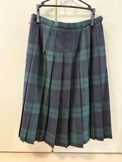 ラルフローレン　ウールチェック プリーツスカート　160