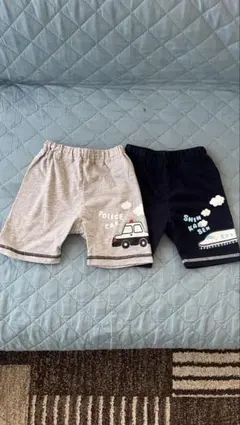 90サイズハーフパンツ２点セット