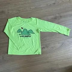 patagonia ラッシュガード 3T 蛍光グリーン