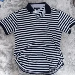 TOMMY HILFIGER ポロシャツ ボーダー Lサイズ