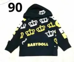 R*a様 BABYDOLLベビードール クラウン柄 トレーナー 90cm