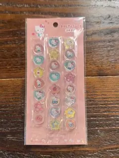 HELLO KITTY ハローキティ おはじき風シール 23ピース