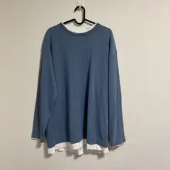 レイヤード風カットソー