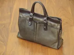 極上美品　11万円　ステファノマーノ　定番106　上位ライン　大型レザーブリーフのサムネイル