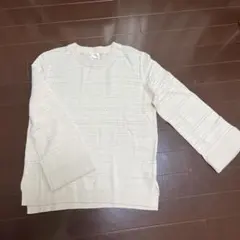ユナイテッドアローズTRANNA 透かし編み長袖ニット