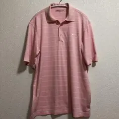 NIKEGOLF 半袖　ロゴ刺繍　ポロシャツ ドライフィット　L