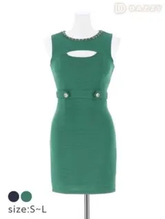 値下げ　dazzy デイジー キャバドレス M ミニドレス　ミニワンピースタイト